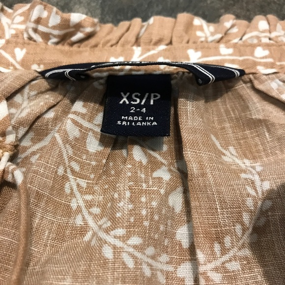 Land’s End linen peasant top - Picture 3 of 5